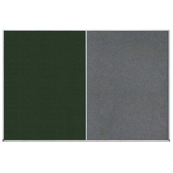 Enclosed Corkboard, 1 Door, 18"x24", 4" Fra